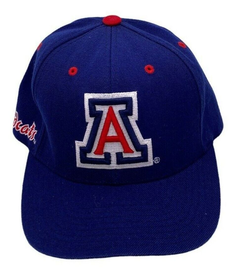 Vintage Colosseum Arizona Wildcats NCAA Hat Adjustable - Blue Wool Blend
